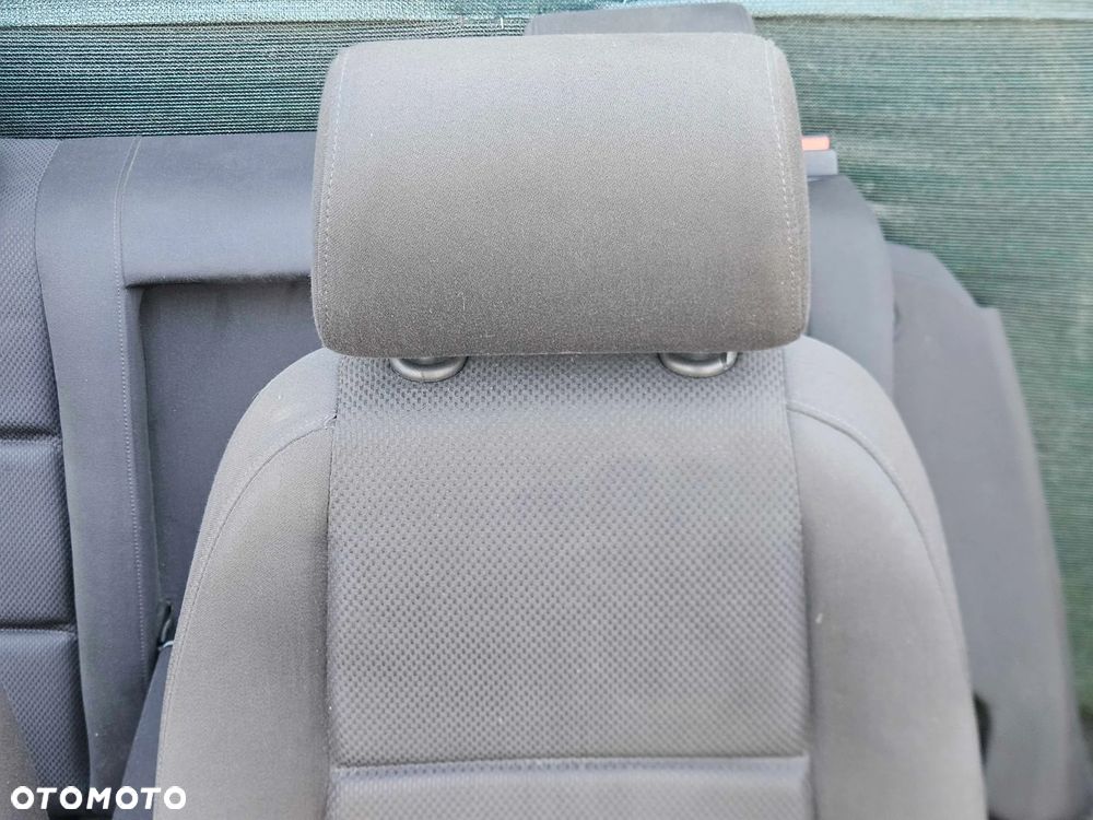 Fotele Fotel Kanapa Składana Welur Czarny Soul Podłokietnik Audi A4 B6 B7 Sedan Kombi Komplet - 4