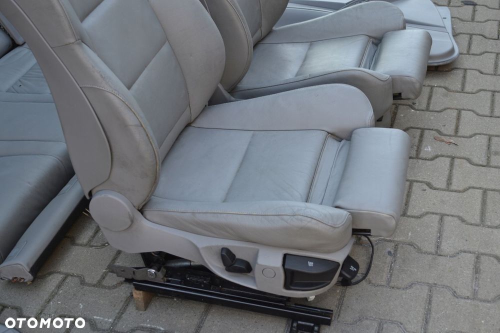 BMW E61 FOTELE SKÓRY KANAPA BOCZKI MPAKIET KOMPLET ANGLIK podgrzewane - 11