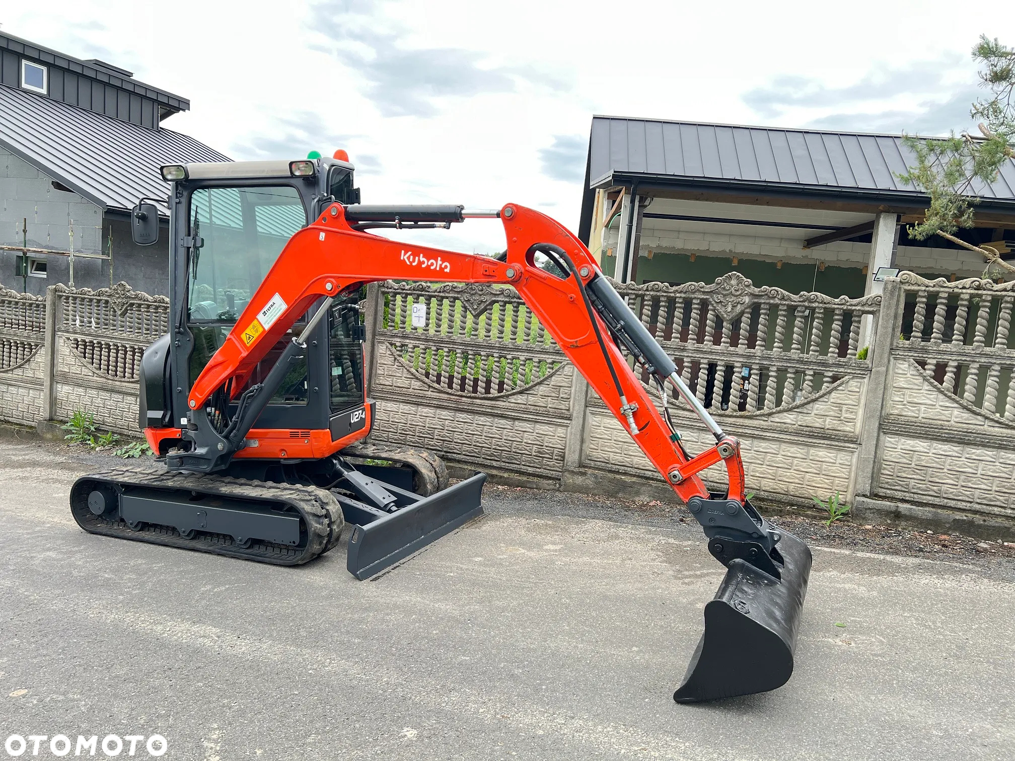 Kubota U27-4 * MiniKoparka Kubota U27 * Zerowy Obrys * 3 Tony * Stan Bardzo Dobry * - 11
