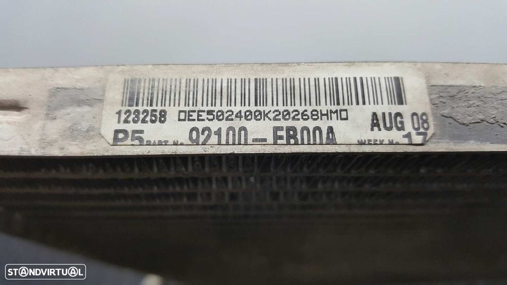 RADIADOR AR CONDICIONADO NISSAN PATHFINDER (R51) 2.5 DCI SE - 5