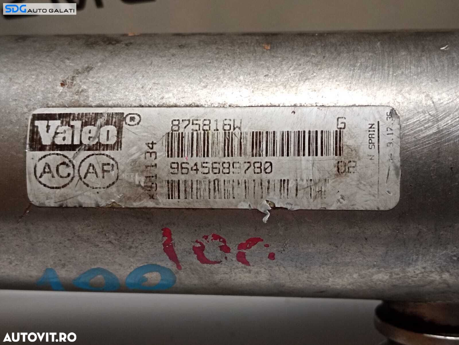Racitor Gaze EGR Volvo C70 2 2.0 D 2008 - 2009 Cod 9645689780 875816W [M7175] - 3