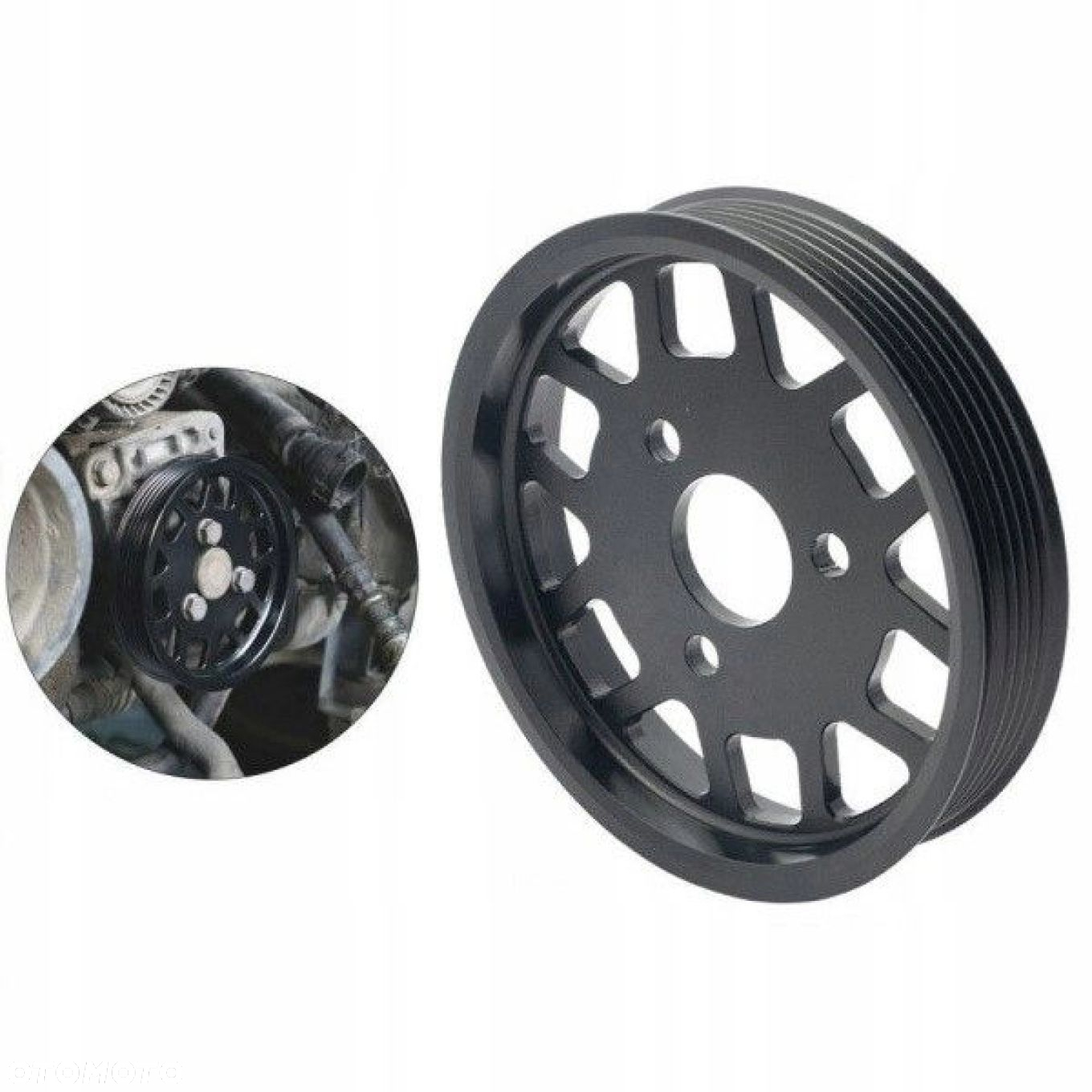 Aluminiowe koło pompy wspomagania BMW M54/M52TU e39 e46 e38 e53 - 3