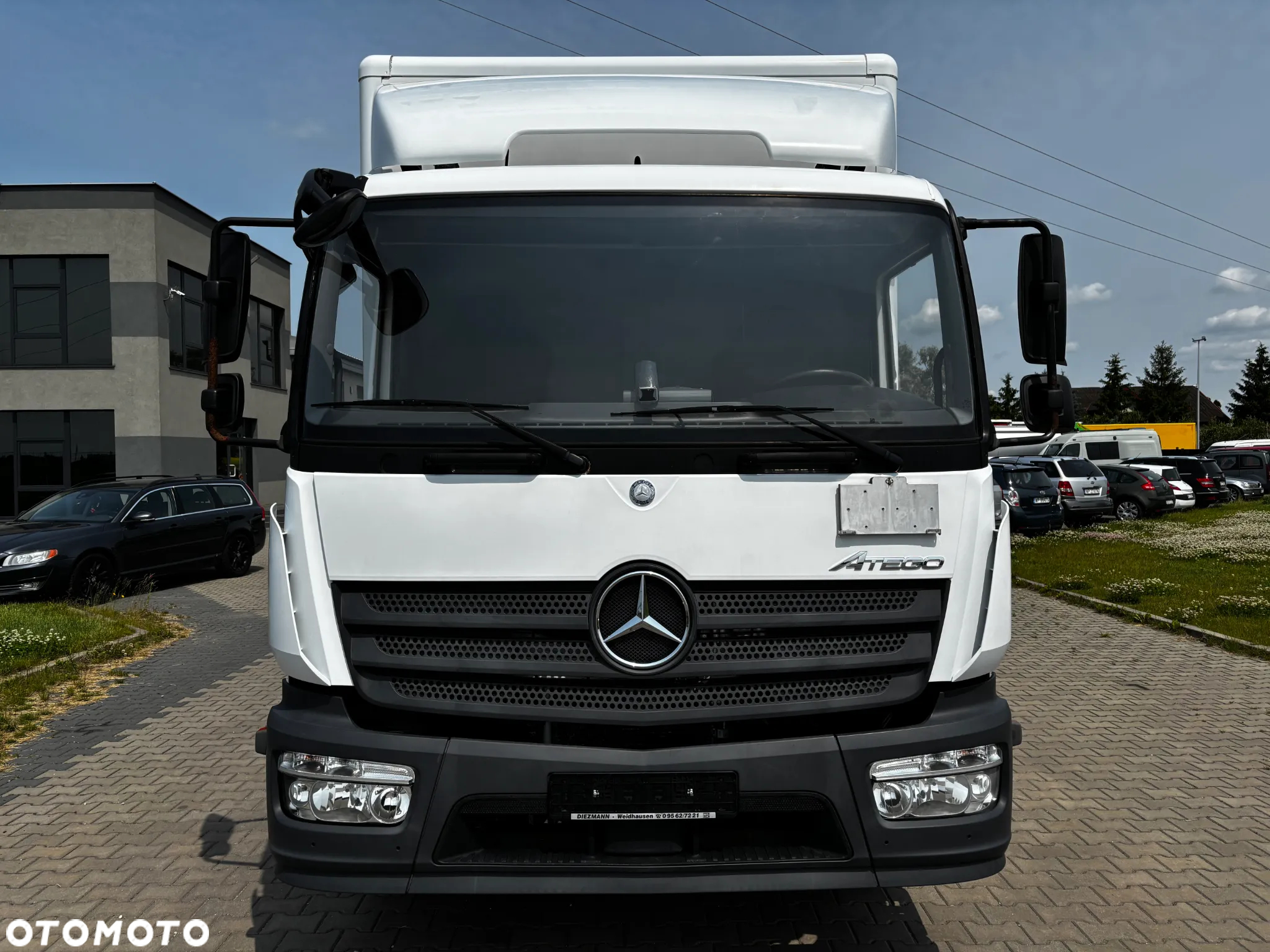 Mercedes-Benz ATEGO 1227 (1224, 1230) kontener SPIER z windą BAR , klimatyzacja , kontener 18 paletowy , z Niemiec - 3