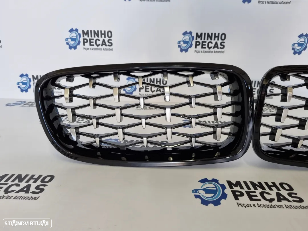 Grelhas Frontais BMW Série 3 (F30/F31) Diamond - 6