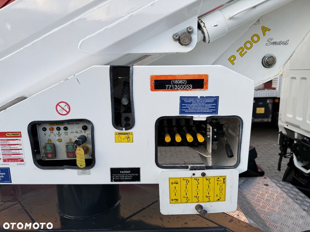 Nissan Podnośnik Koszowy Zwyżka Palfinger P200 20 metrów 10 w Bok UDT! Jak Wumag Ruthmann multitel Gsr - 17
