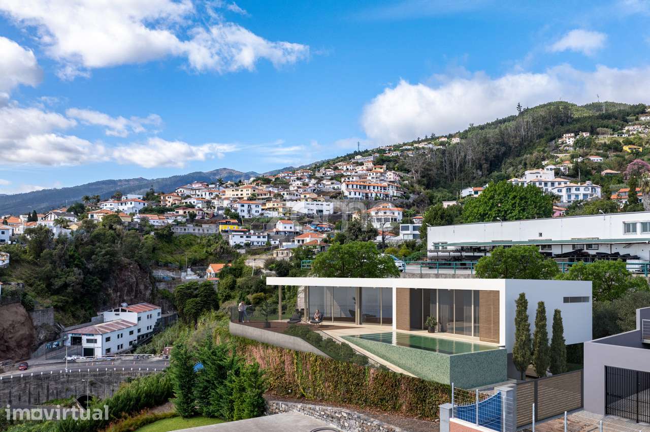 Moradia Nova T4 com Vista Mar | Funchal – Madeira (em construção) - Grande imagem: 2/13