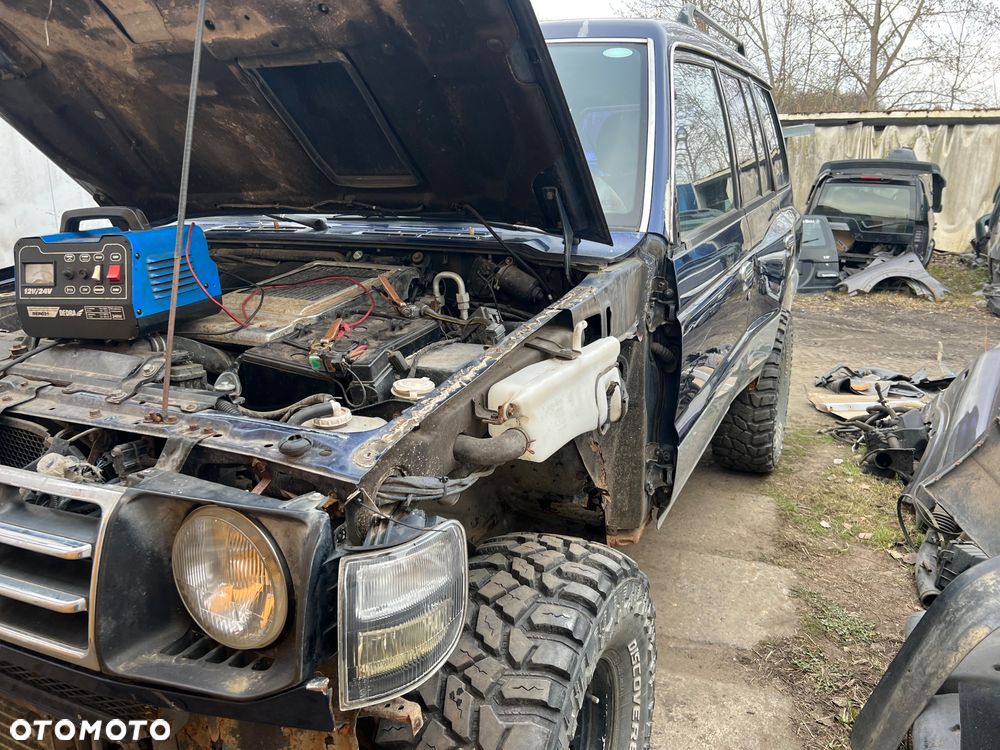 Zderzak przedni stalowy Mitsubishi pajero 2 2.8td - 4
