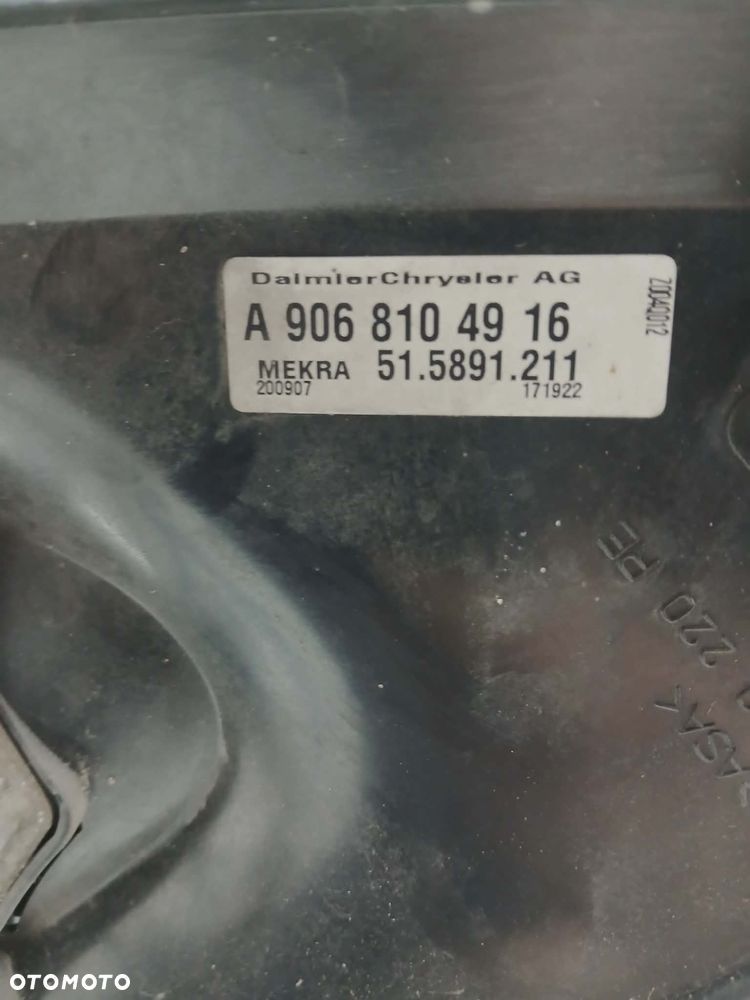 LUSTERKO PRAWE KOMPLETNE SPRINTER w906 CRAFTER 2PIN  A9068104916 - 4