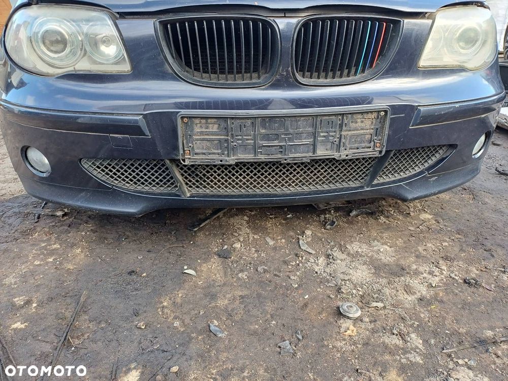 KOMPLETNY PRZÓD MASKA ZDERZAK BMW E87 120 D A35/5 - 9