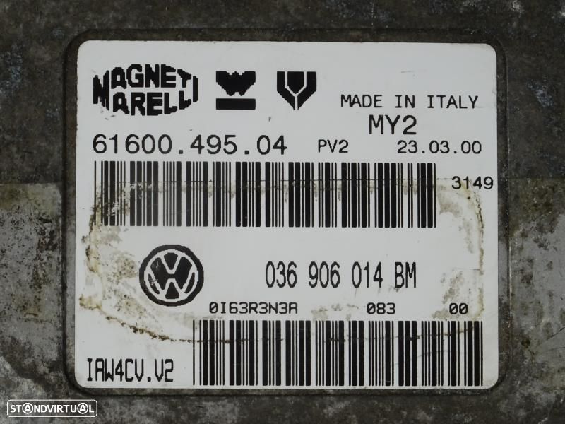 Centralina De Motor Volkswagen Polo (6N2)  6160049504 / 036906014Bm / - 2