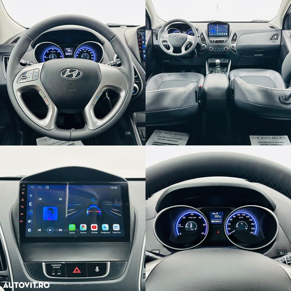 Hyundai ix35 1.7 CRDI 2WD blue Finale Gold - 8