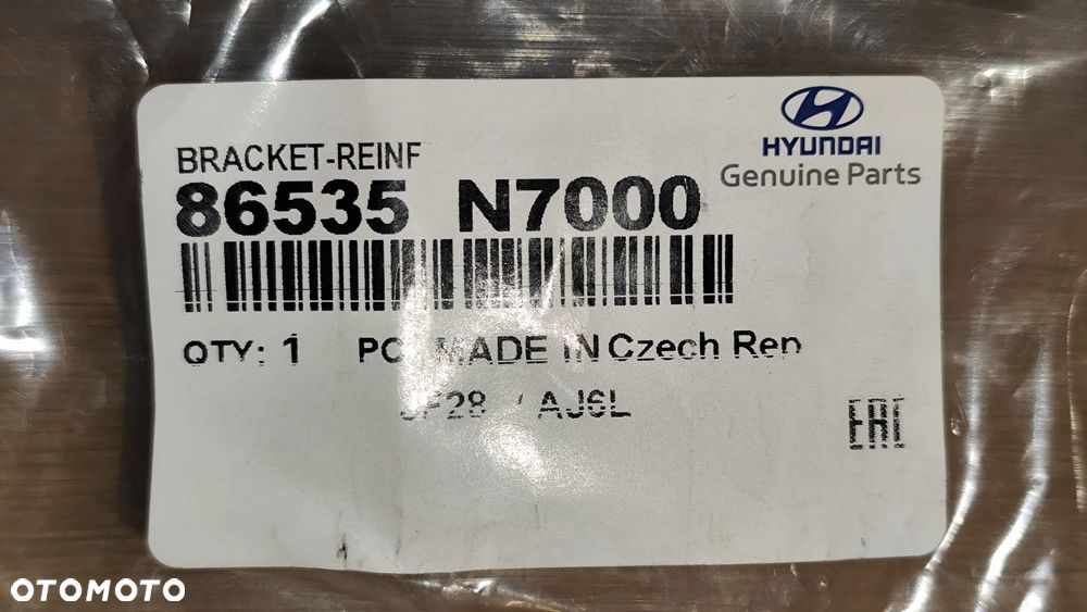 ŚLIZG WSPORNIK ZDERZAKA PRZEDNIEGO LEWY PRZÓD HYUNDAI TUCSON IV 86535N7000 - 3
