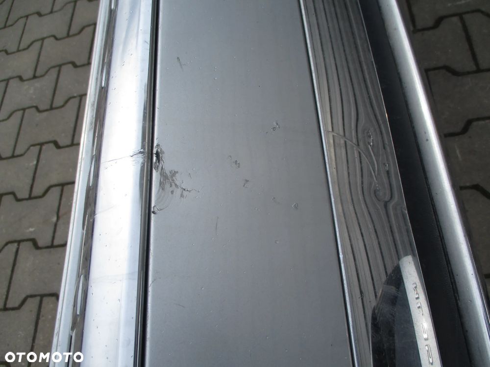 MERCEDES BENZ ML W166 ZDERZAK TYLNY TYŁ 775 SREBRNY 4xPDC - 5