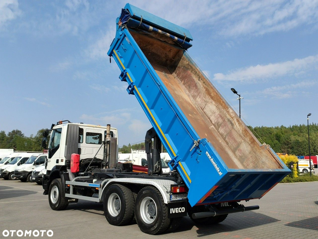 Iveco Trakker 360 EEV Manual 6x4 Wywrot 3-stronny Hydroburta Bok i Tył - 17