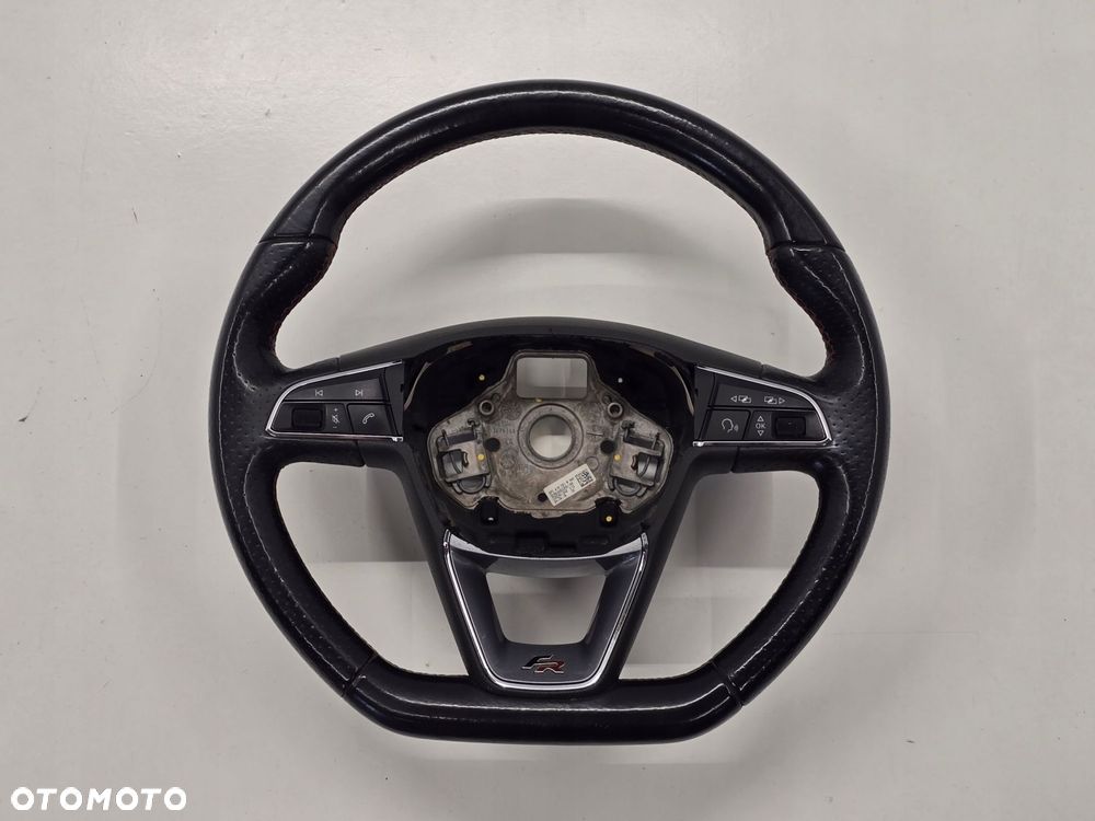 SEAT LEON III FR 15R KIEROWNICA SKÓRZANA MULTIFUNKCJA 5F0419091R - 1