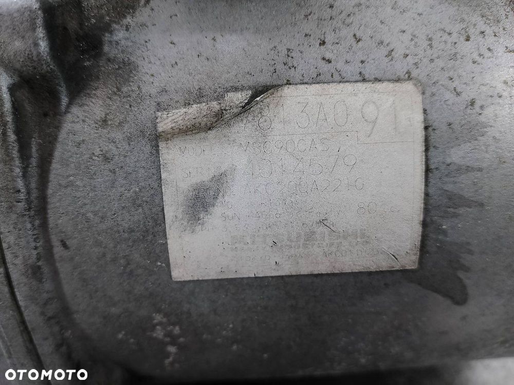POMPA, SPRĘŻARKA KLIMATYZACJI MITSUBISHI LANCER IX 7813A091  MSC90CAS 1.8 - 7