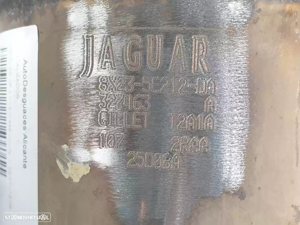 CATALIZADOR JAGUAR XF 2008 -8X235E212DA - 3
