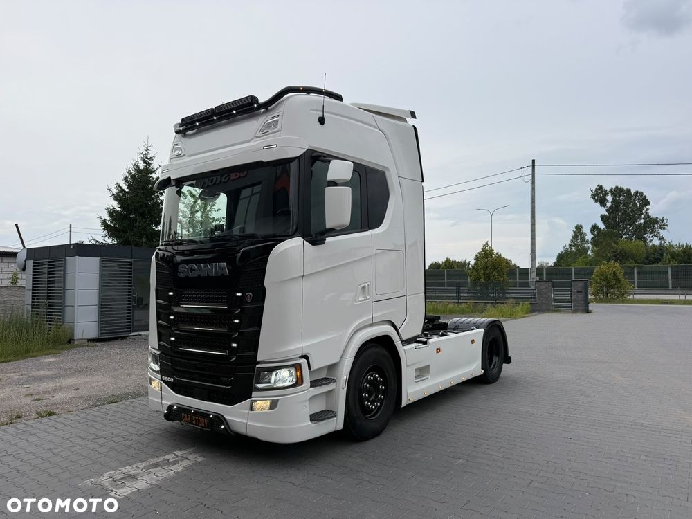 Scania S500/SKÓRY/RETARDER/KLIMA P./FULL LED/NAVI/SPROWADZONA - 13