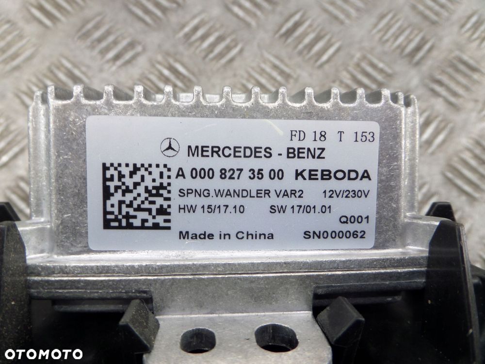 przetwornik napięcia mercedes sprinter 907 910 v klasa w447 a0008273500 - 3