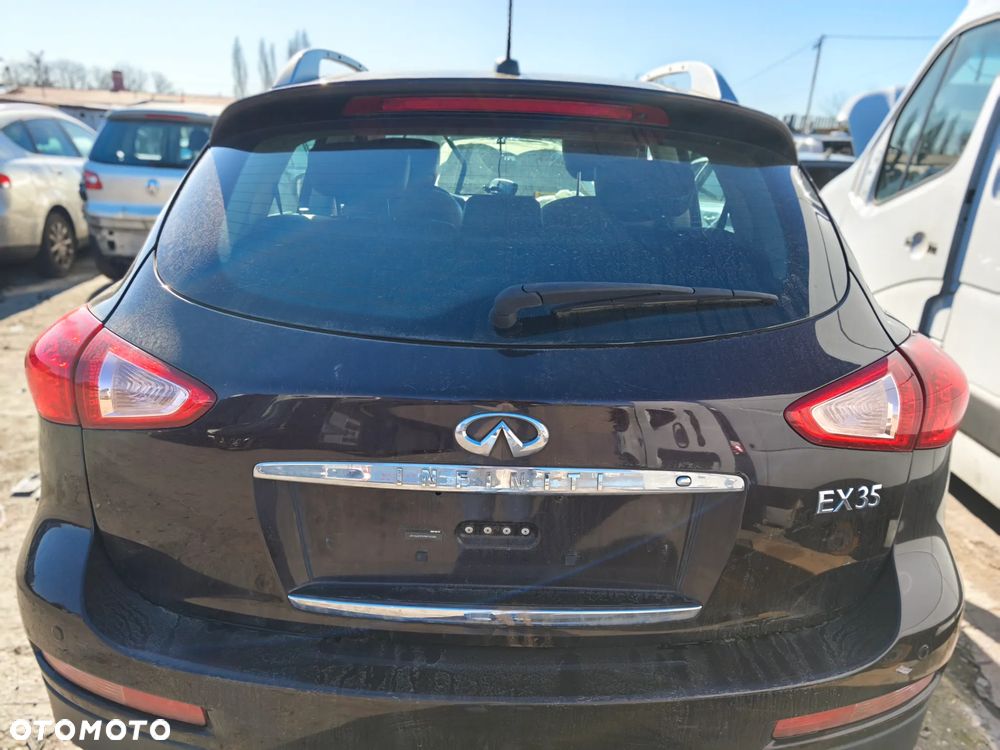 INFINITI QX50 EX35 J50 10r KLAPA BAGAŻNIKA SZYBA TYŁ GOŁA L50 - 1