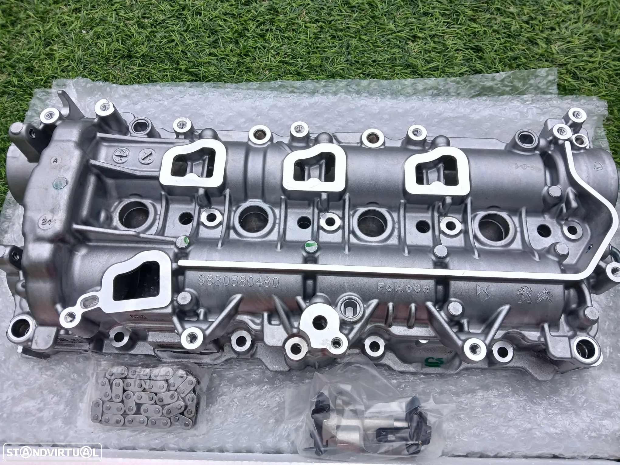 Cabeça cilindro arvore cames tensor Peugeot / Citroen 1638159880 - 8