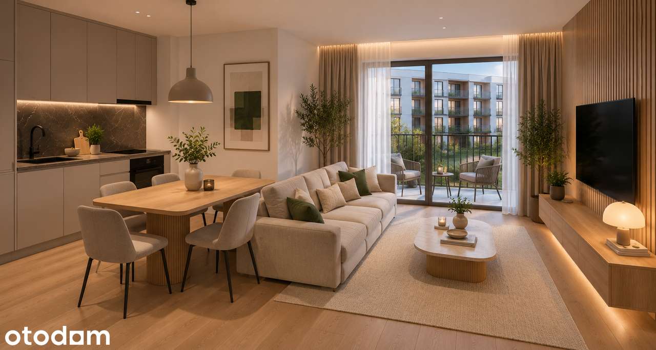 Apartament Premium z dużym balkonem | 5 min do PKP | Bez prowizji