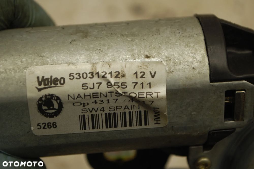 SILNICZEK WYCIERACZKI TYŁ TYLNY 5J7955711 SKODA ROOMSTER PRAKTIK - 3