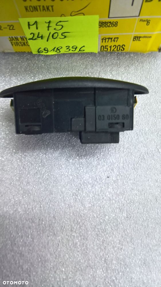 MINI COOPER R50 R53 S PRZEŁĄCZNK SZYBERDACHU 6918396 - 6