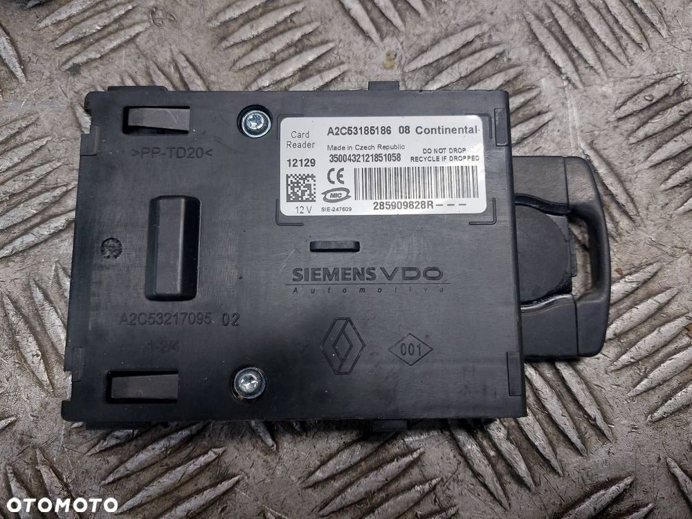 ZESTAW STARTOWY RENAULT MEGANE III 1.6 16V 237101370R 285909828R - 6