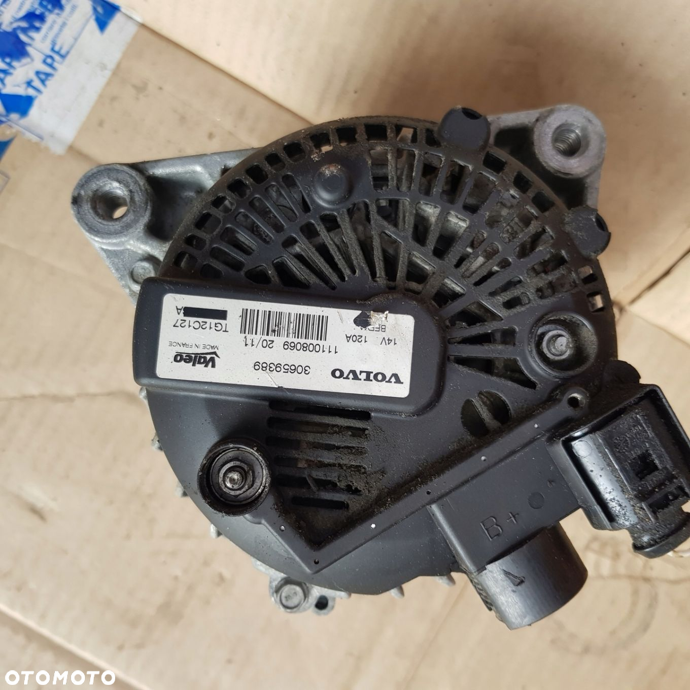 ALTERNATOR VOLVO V50 C30 S40 1.6 D 30659389 - 2
