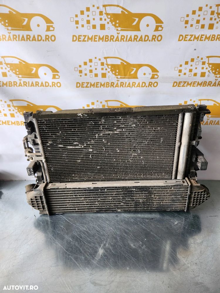 Grup Radiatoare Radiator Apa Clima Intercooler Termocupla Electroventilator Ford Mondeo Mk4 1.8 Tdc - 2