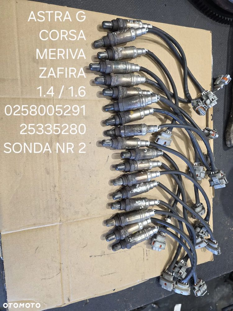 OPEL ASTRA G MERIVA A ZAFIRA A CORSA 1.4/1.6 SONDA LAMBDA NR2 0258005291 - 1