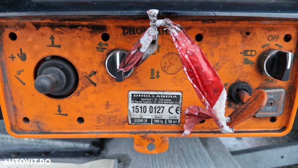 Fruehauf CORTINĂ / STANDARD / LIFT 2.000 kg / PODEA PUTERNICĂ ȘI ȘIMPĂRȚI LATERALE / CONTENIER PENTRU PALEȚI - 26