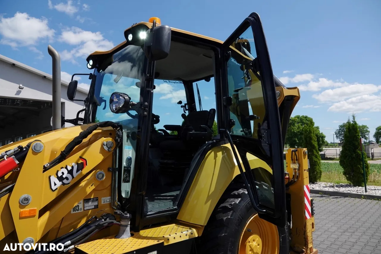 Cat 432 F / BULDOEXCAVATOR / 2020 / JOSTICK / 1.700 LUNI / SET CUPĂ - 23