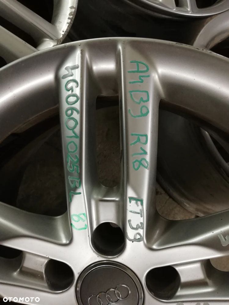 FELGI AUDI A4 B8 A5 8T LIFT A6 C7 18 CALI ORYGINAŁ 4G0601025BL - 7