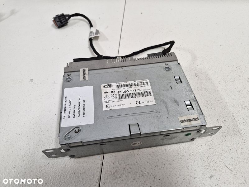 citroen c4 picasso 2 ii radio nawiacja navi 9809334780 - 1