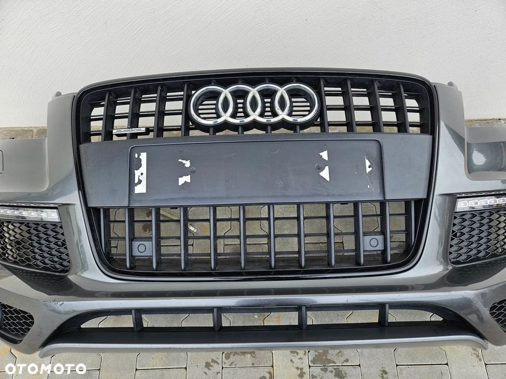 AUDI Q7 4L LIFT 09-15R ZDERZAK PRZOD PRZEDNI LZ7S 3.0 S-LINE - 5