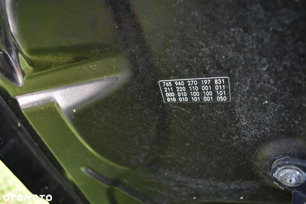 MERCEDES W211 MASKA POKRYWA SILNIKA 197 ALUMINIOWA - 21