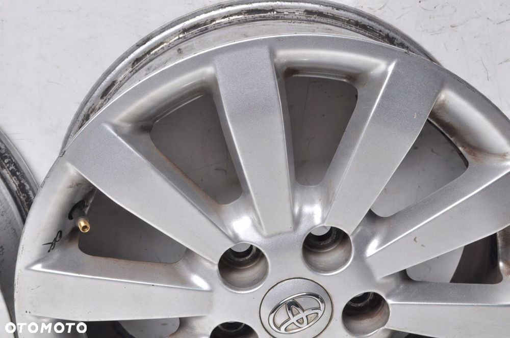 TOYOTA AURIS COROLLA FELGI ALUMINIOWE R16 6.5J 5X114.3 ET45 PZ406-E067B - 13