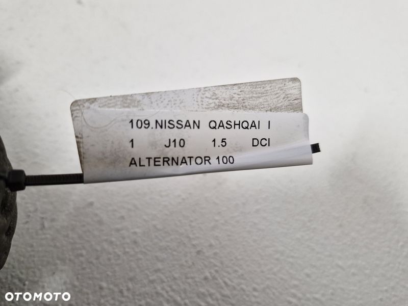 NISSAN QASHQAI 1 I J10 1.5 DCI ALTERNATOR 8200728292 - 10