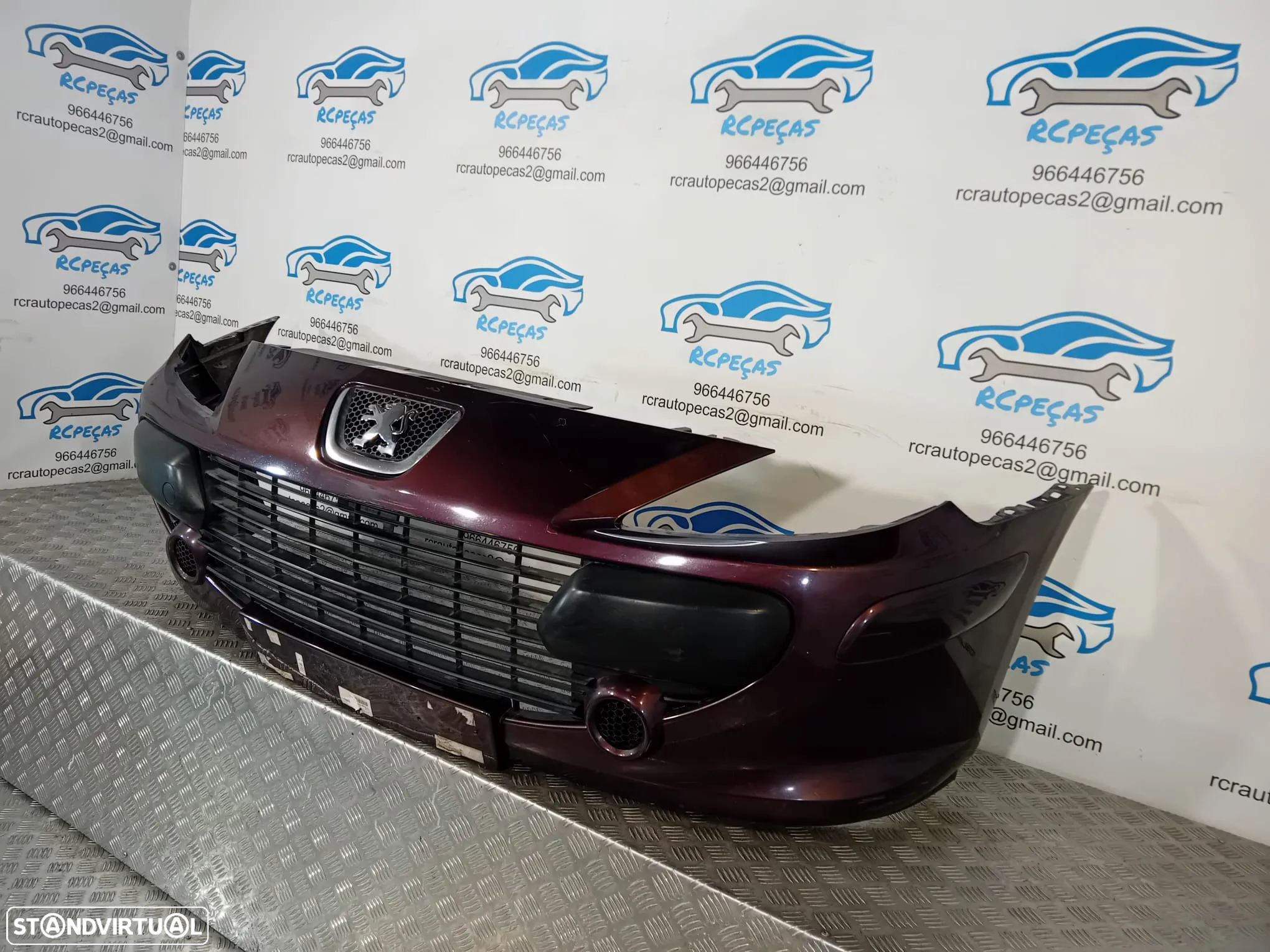Para-choques Frente Frontal Original PEUGEOT 307 FACELIFT 2005 a 2012 Para-choques - 4