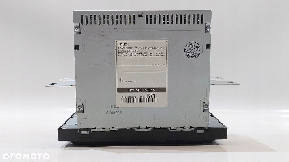 radio radioodtwarzacz cd kia rio iii 16r lift 961701w710ca - 4