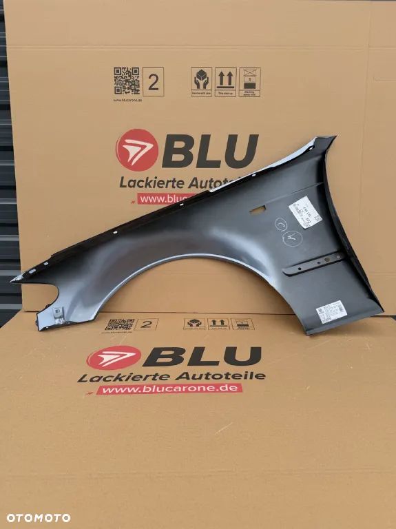 BLU Błotnik BMW 3 E46 372 prawy niebieski 01-05 przód sedan kombi FL ocynk WYPRZEDAŻ - 2
