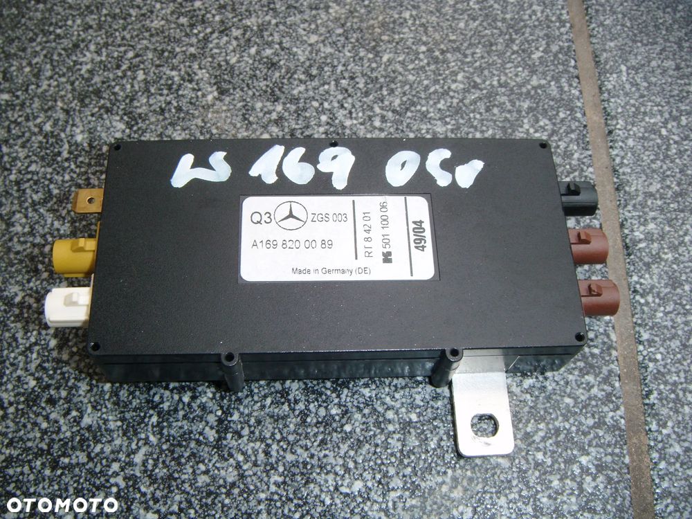mercedes a klasa w169 05r wzmacniacz antenowy a1698200089 - 1