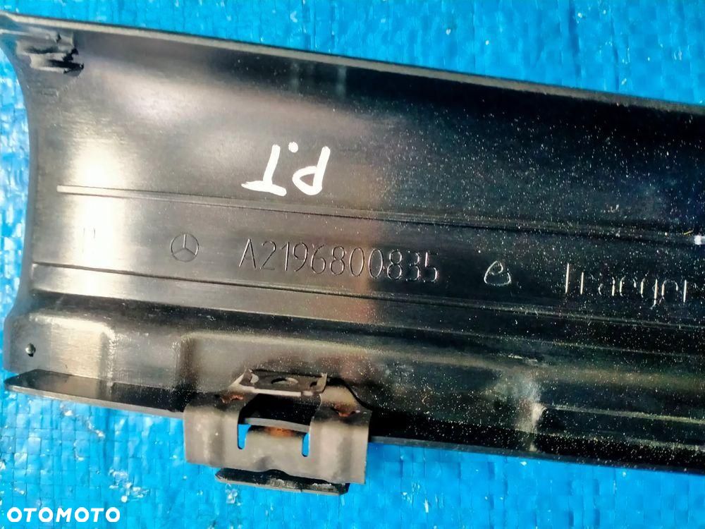 Mercedes W219 CLS Osłona Listwa Progu Przód Tył A2196800635 A2196800535 - 11