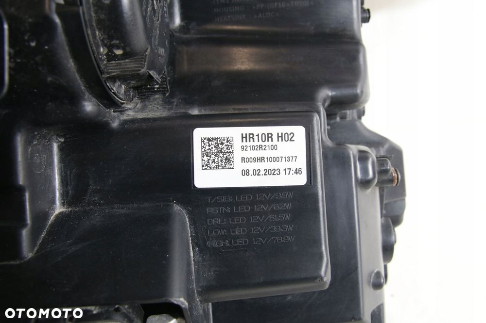 reflektor lampa full led europa oryginał kia sportage v 5 nq 2021-2024 - 4