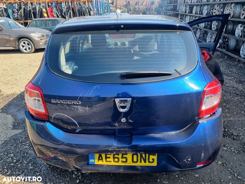 Haion Cu Luneta Dacia Sandero 2 2012 - 2016 Hatchback 4 Usi Bleu Cosmos TERPR (1472) - 1