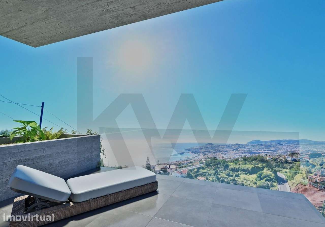 Moradias T4 de Luxo com Vista Panorâmica sobre o Funchal | São Gonçalo - Grande imagem: 3/52