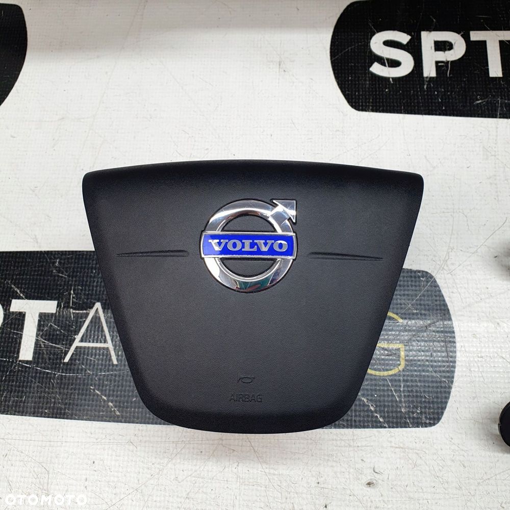 VOLVO XC60 I DESKA ROZDZIELCZA KONSOLA KOKPIT PULPIT PODUSZKI AIRBAG AIR BAG PASY KIT SET - 7