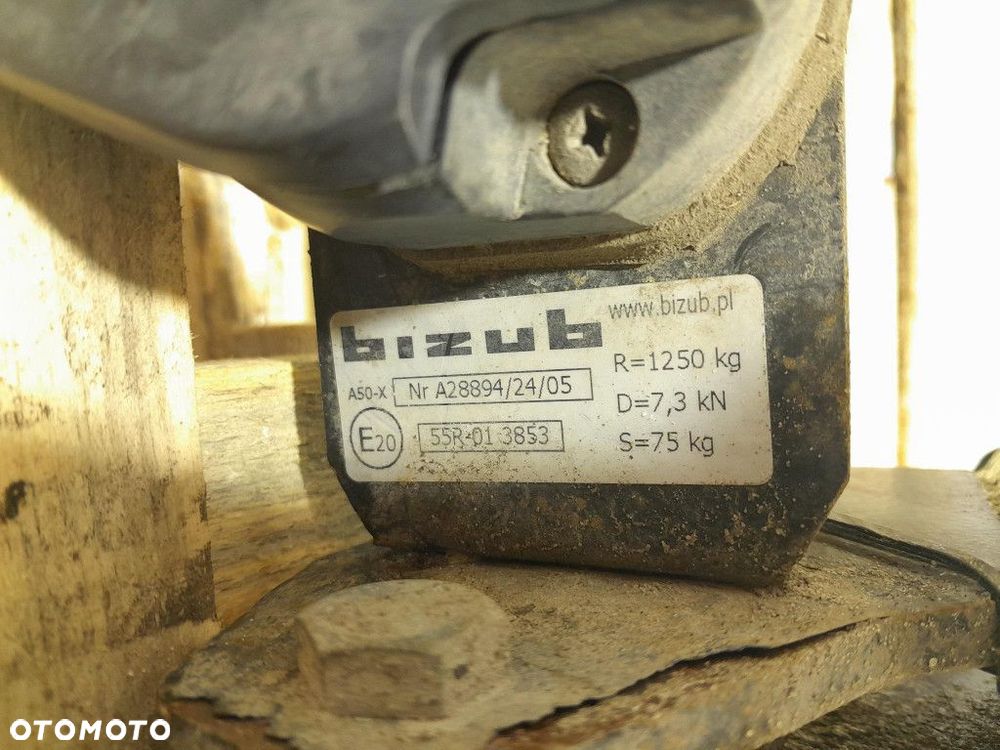 FIAT SEDICI SUZUKI SX4 HAK HOLOWNICZY DO PRZYCZEPY 7 PIN - 7